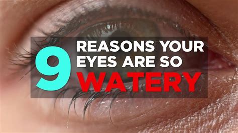 Why does superglue make my eyes water?