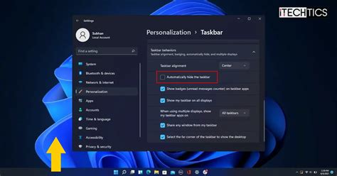 Why does taskbar disappear in Windows 11?