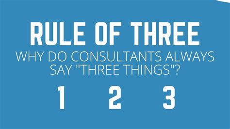 Why does the Rule of 3 work?