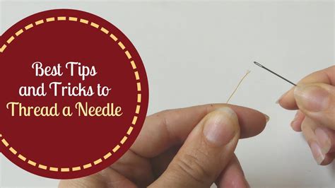 Why does thread wrap around needle?