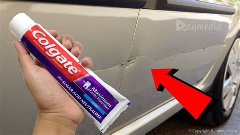 Why does toothpaste fix scratches?
