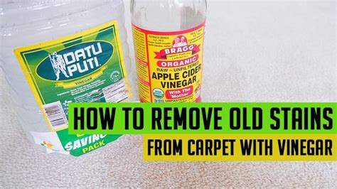 Why does vinegar remove stains?