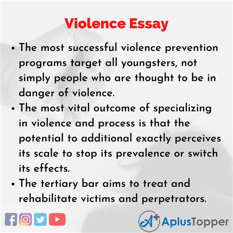 Why does violence start?