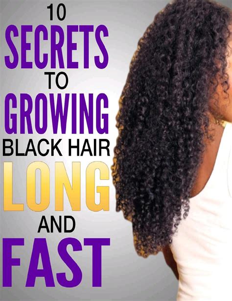 Why doesn't Black hair grow fast?