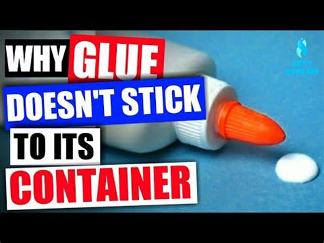 Why doesn't glue work in space?
