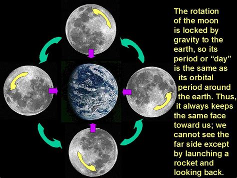 Why doesn't the Moon spin?