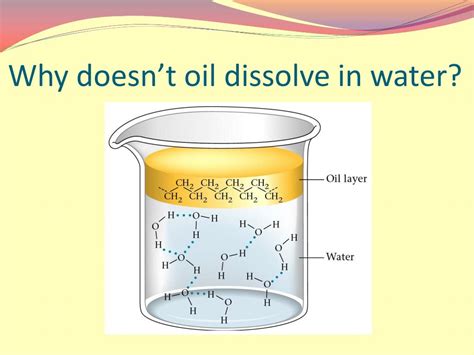 Why doesn't wax dissolve?