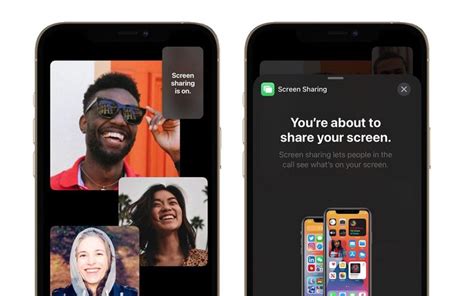 Why don't i have Screen Share on iOS 15?