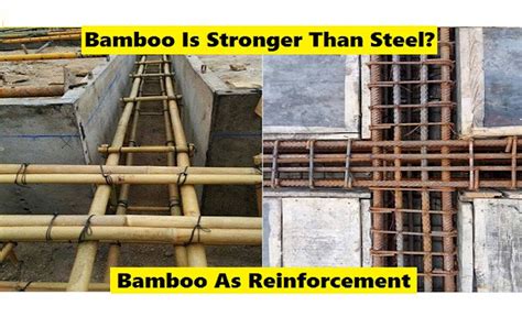 Why don't we use bamboo instead of steel?