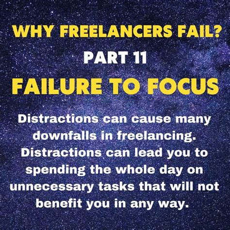 Why freelancer fails?