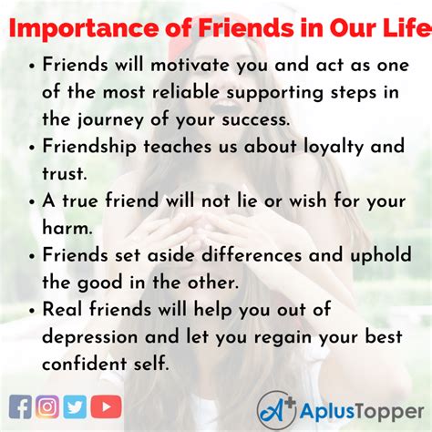 Why friends is important in our life?