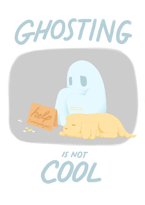 Why ghosting is not cool?