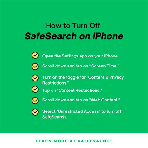 Why has SafeSearch turned on Iphone?