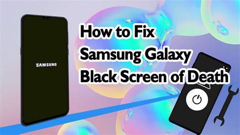 Why has my Samsung screen gone black?