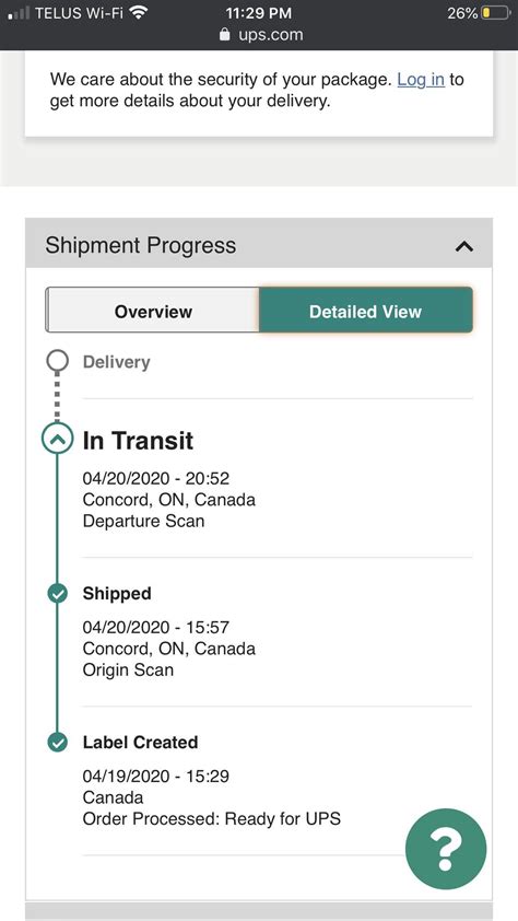 Why hasn t my tracking updated?