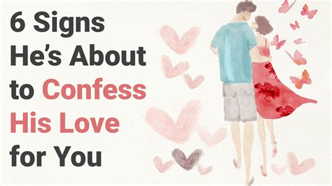 Why he is not confessing his love?