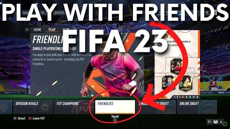 Why i can t play FIFA 23 online with friends?