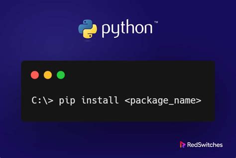 Why install with pip?