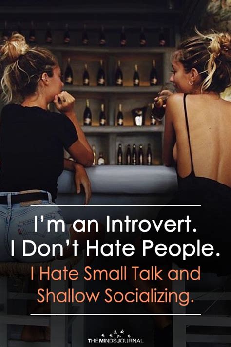 Why introverts don't like small talk?