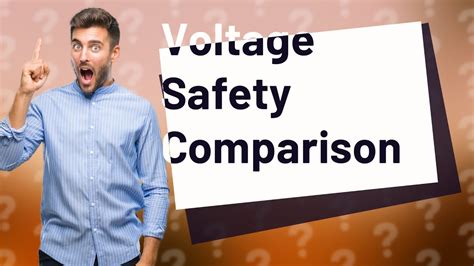 Why is 110v safer than 220v?