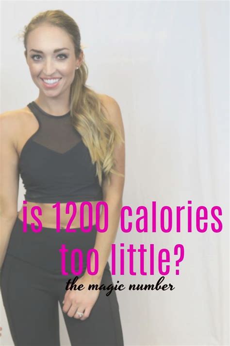 Why is 1200 calories the magic number?