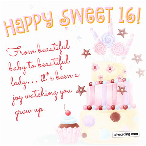 Why is 16 so sweet?