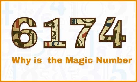 Why is 6174 a magic number?