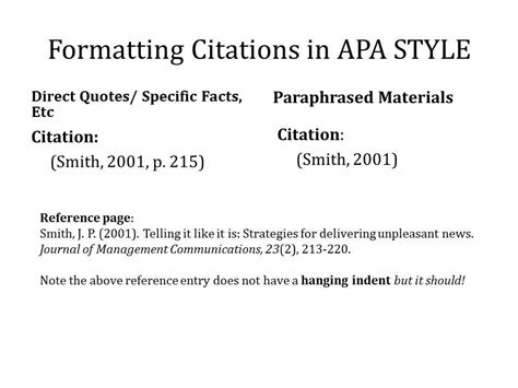 Why is APA style good?