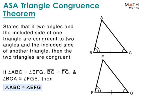 Why is ASA congruent?