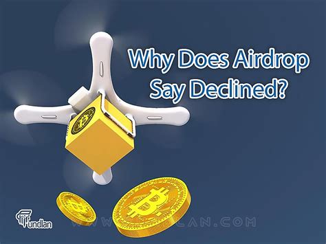 Why is AirDrop declined?