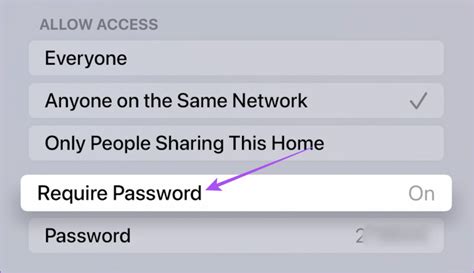 Why is AirPlay asking for a password?