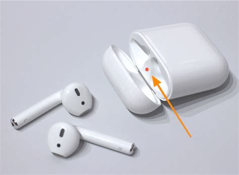 Why is AirPod light orange?