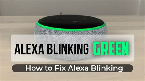 Why is Alexa spinning green?