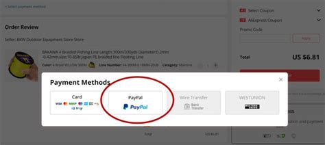 Why is AliExpress not accepting PayPal?