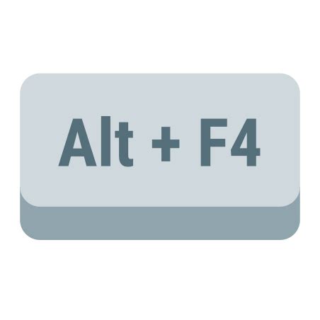 Why is Alt F4 quit?