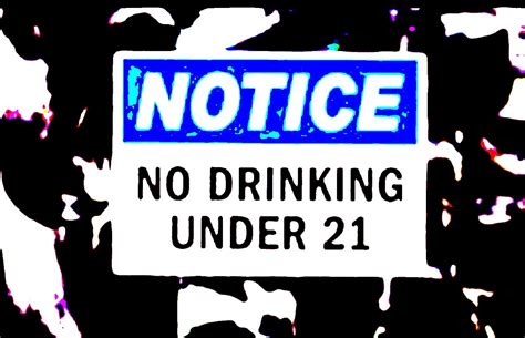 Why is America 21 to drink?