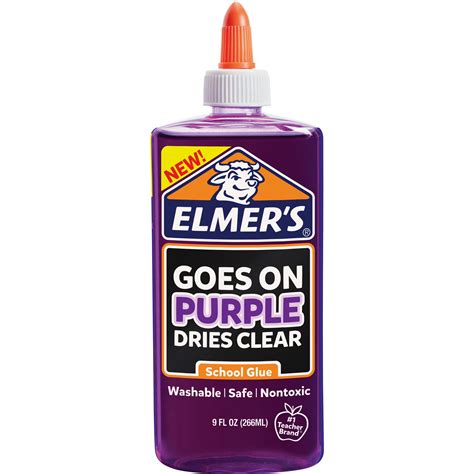 Why is American glue purple?