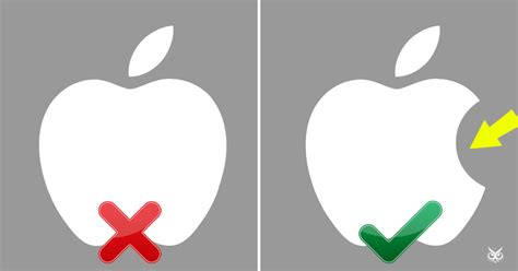 Why is Apple logo bitten?