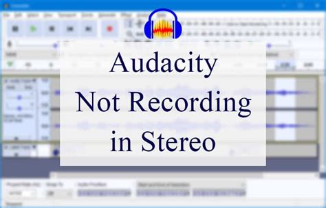Why is Audacity not recording?