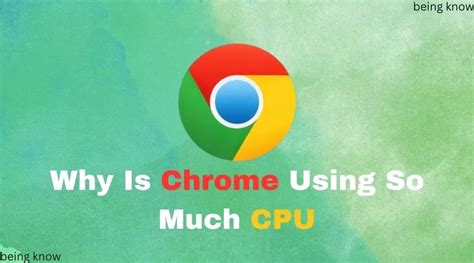 Why is Chrome using 50 of my CPU?