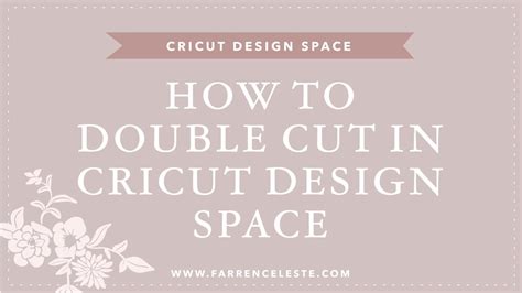 Why is Cricut cutting twice?