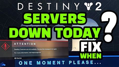 Why is Destiny 2 app offline?