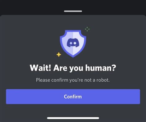 Why is Discord asking if I'm human when I DM someone?