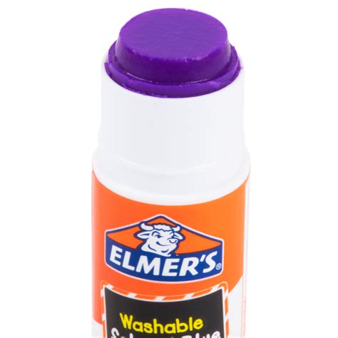 Why is Elmer's glue purple?