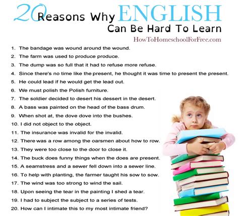 Why is English so difficult to learn?