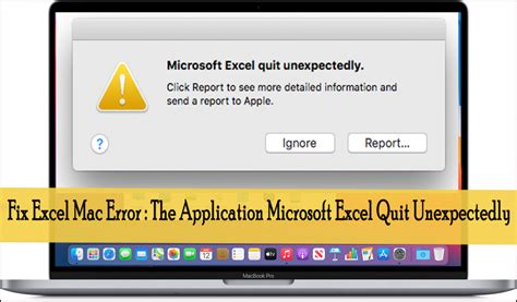 Why is Excel quitting?