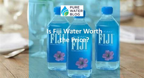 Why is Fiji water so thick?