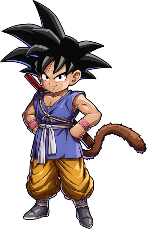 Why is GT Goku small?