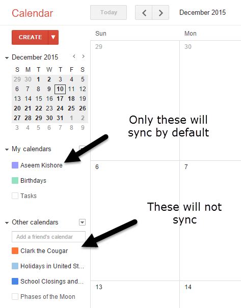 Why is Google Calendar not syncing with Iphone?