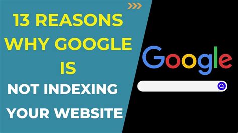 Why is Google not indexing my website?